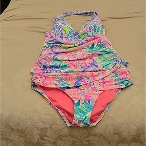 EUC Lilly Pulitzer tankini